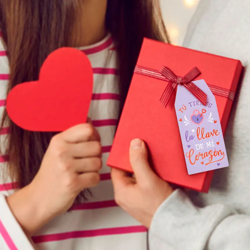 Tarjetas Para Regalo De San Valentín, 5 Pza 1