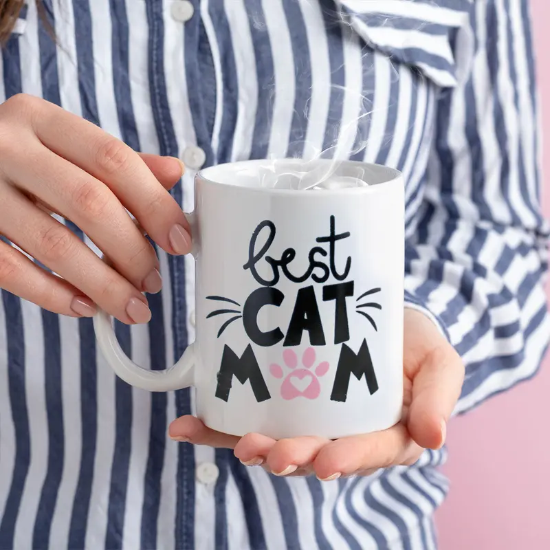 Taza "Best Cat Mom", 325 Ml 1