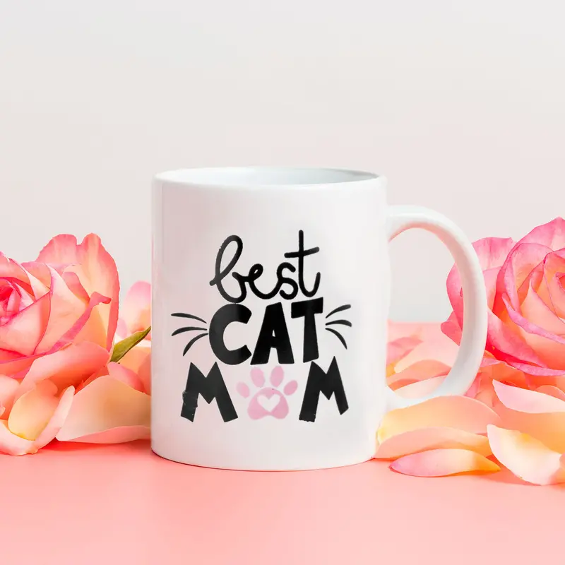 Taza "Best Cat Mom", 325 Ml 2