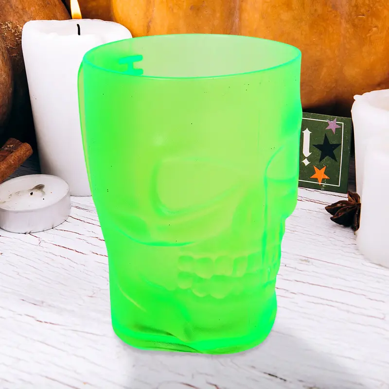 Taza Color Verde Con Diseño De Halloween 2