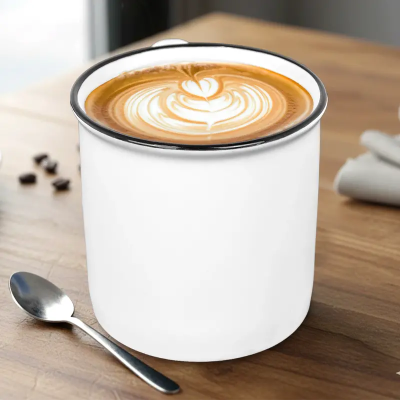 Taza De Cerámica, Color Blanco 2