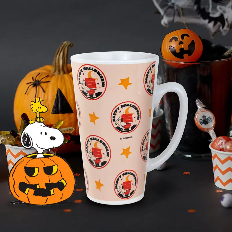 Taza De Cerámica Con Diseño De Estrellas, Peanuts 1