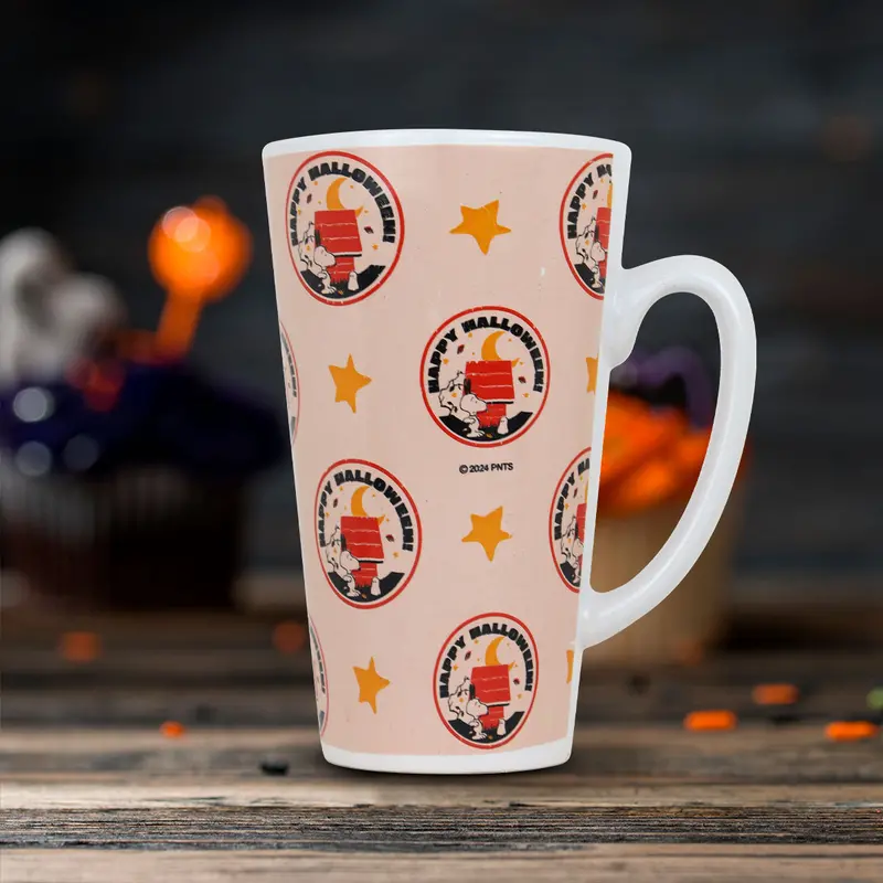 Taza De Cerámica Con Diseño De Estrellas, Peanuts 2