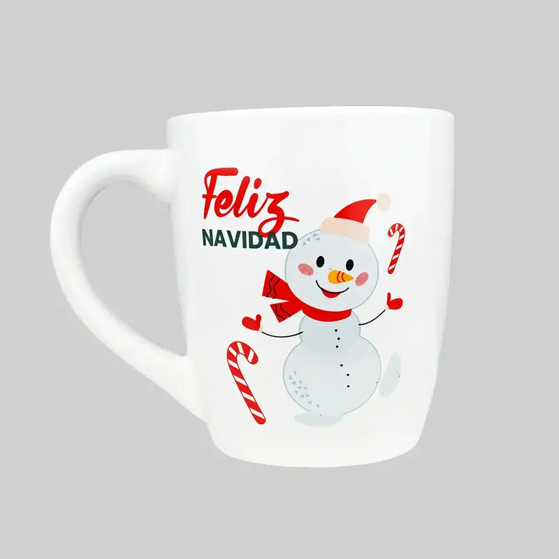 Taza Navideña De Cerámica "Feliz Navidad" 2