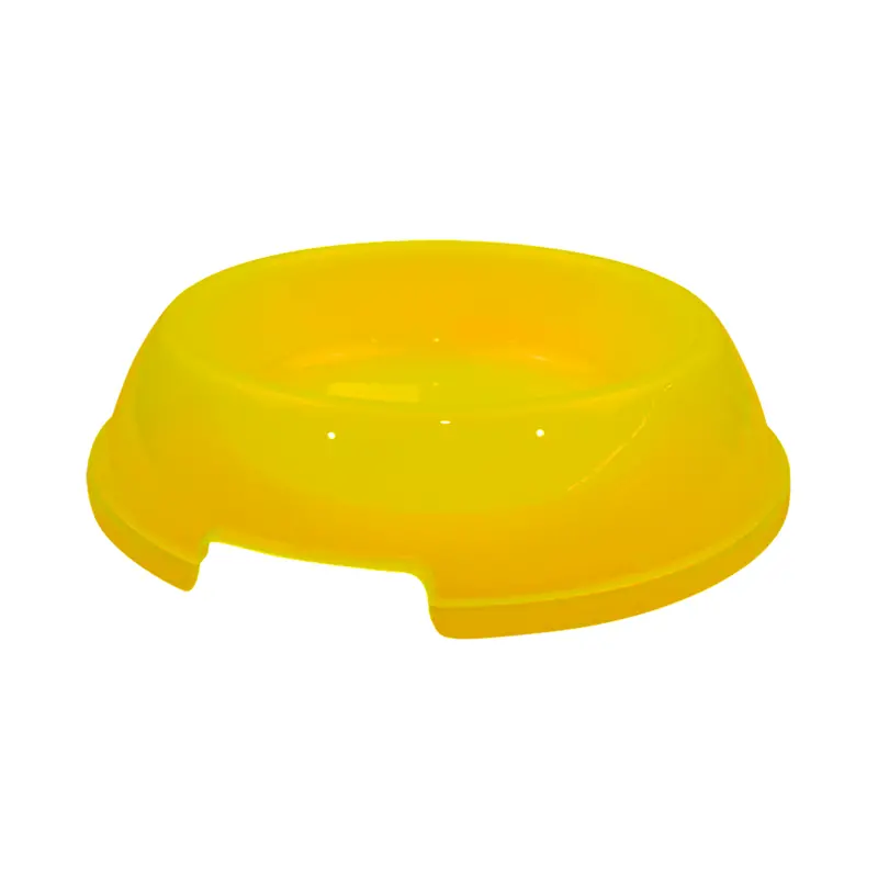 Tazón Para Perro Amarillo 1