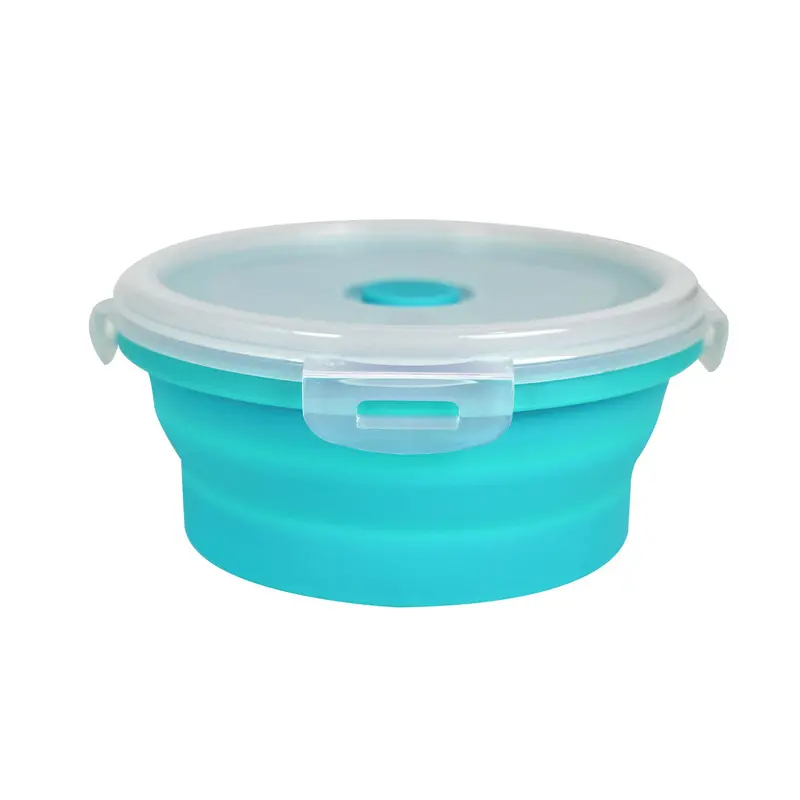 Tazón Redondo De Silicón Plegable 500Ml 1