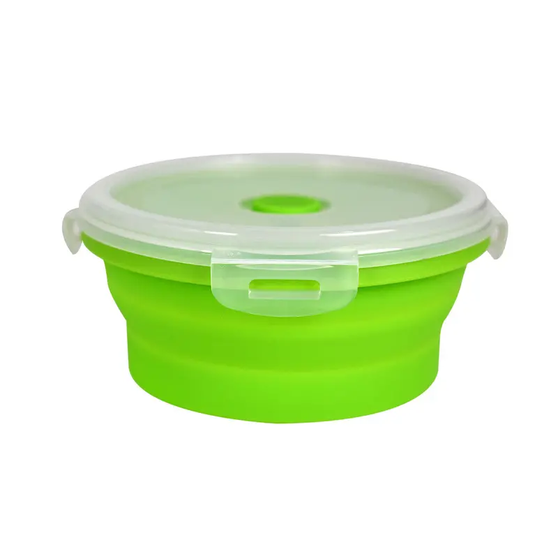 Tazón Redondo De Silicón Plegable 500Ml 1