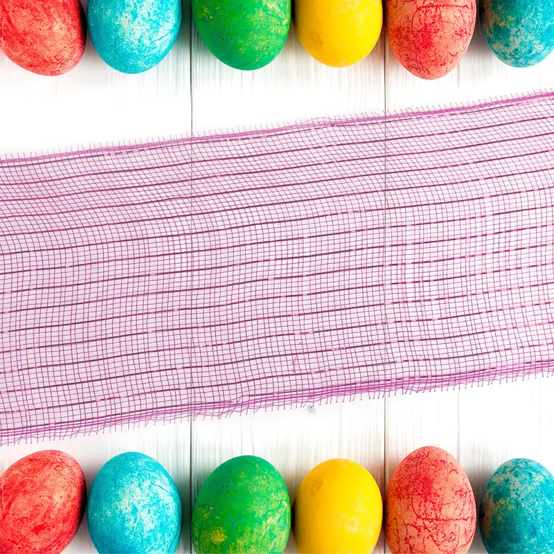 Tela Decorativa Mesh, Color Rosa 2