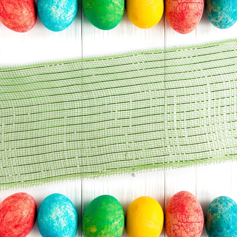 Tela Decorativa Mesh, Color Verde 2