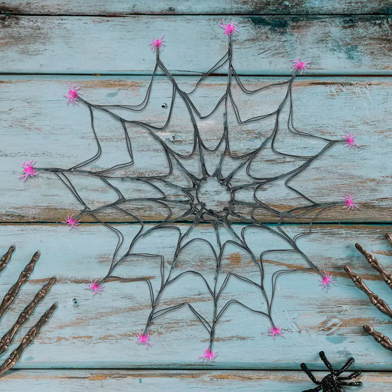 Telaraña, Luces Led, Color Verde 2