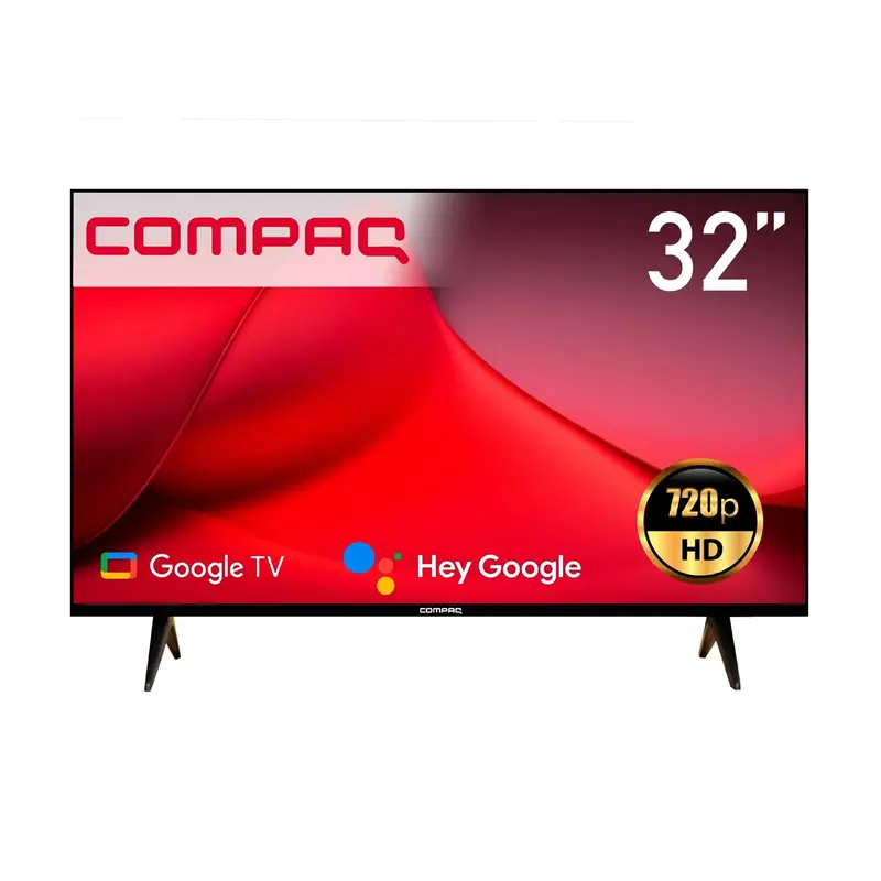 Televisión Pantalla 32 Pulgadas Compaq Google Tv Hd Qlg32ehd 1