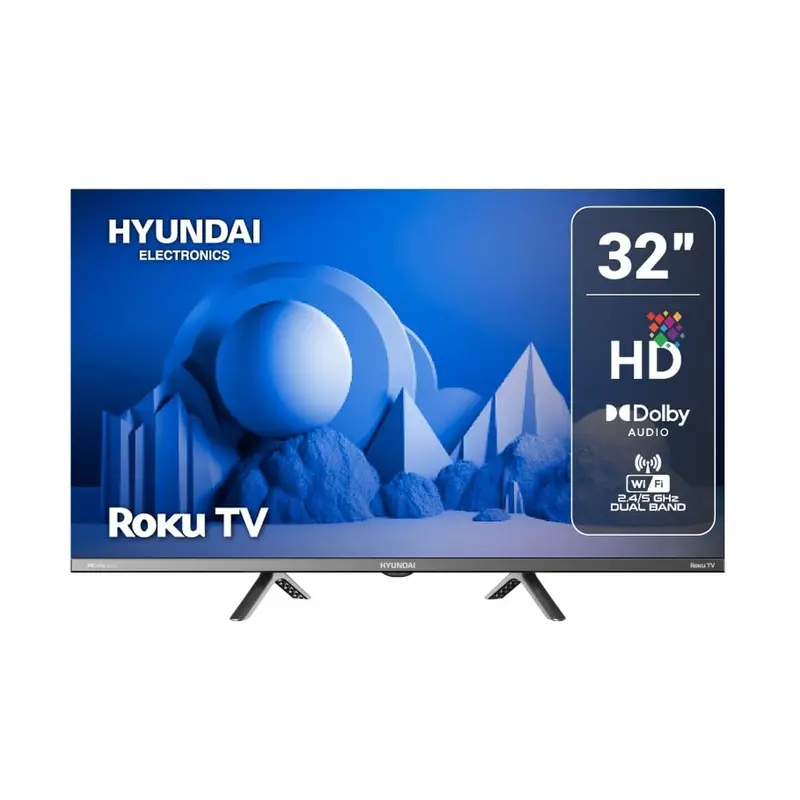 Televisión Pantalla 32 Pulgadas Hyundai Roku Tv Hd Hyled3257rim 1