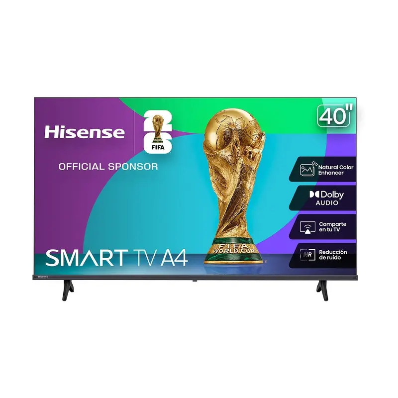 Televisión Pantalla 40 Pulgadas Hisense Smart Tv Fhd 40A45nv 1