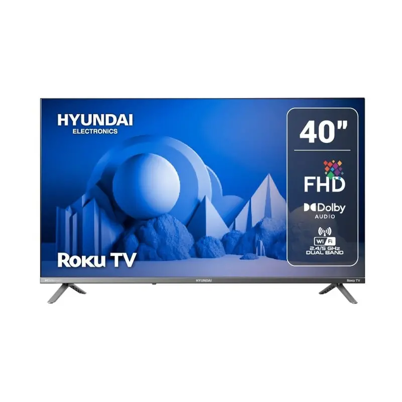 Televisión Pantalla 40 Pulgadas Hyundai Roku Tv Fhd Hyled4027rim 1