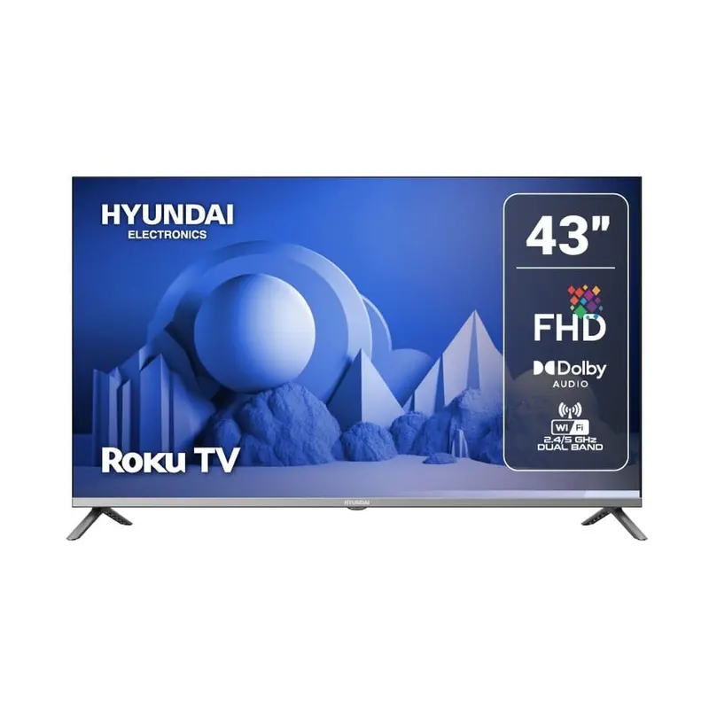 Televisión Pantalla 43 Pulgadas Hyundai Roku Tv Fhd Hyled4325rim 1