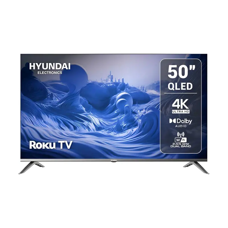 Televisión Pantalla 50 Pulgadas Hyundai Roku Tv 4K Uhd Hyled5026qr 1