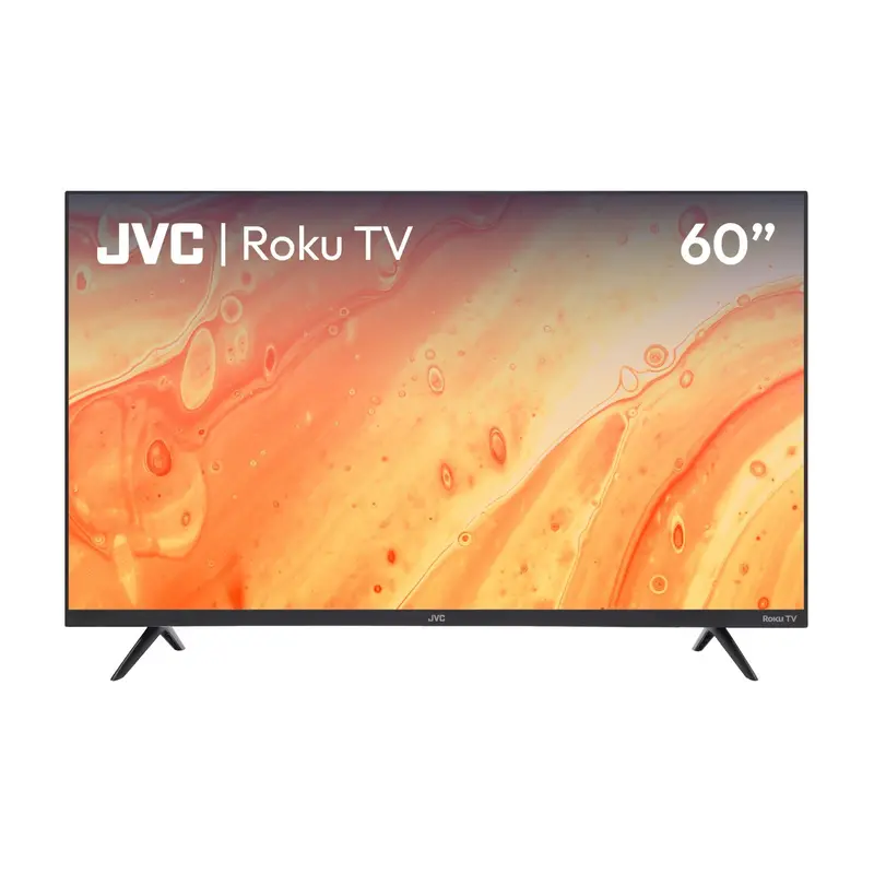 Televisión Pantalla 60 Pulgadas Jvc Frameless Roku Tv 4K Uhd Si60urf 1