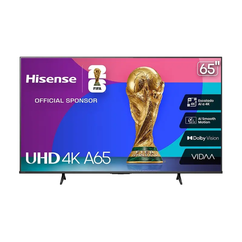 Televisión Pantalla 65 Pulgadas Hisense Smart Tv 4K Uhd 65A65nv 1