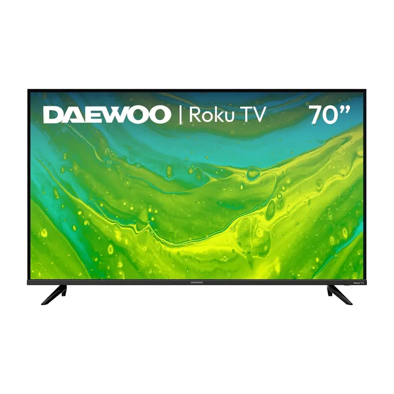 Televisión Pantalla 70 Pulgadas Daewoo Roku Tv 4K Uhd Daw70ur 1