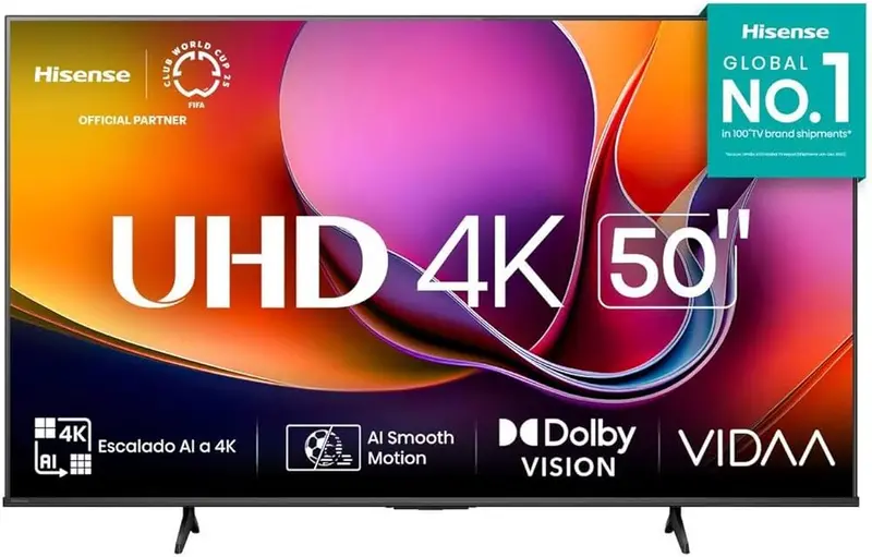 Televisor Hisense Mod. 50A65nv 4K Vidaa ** 1