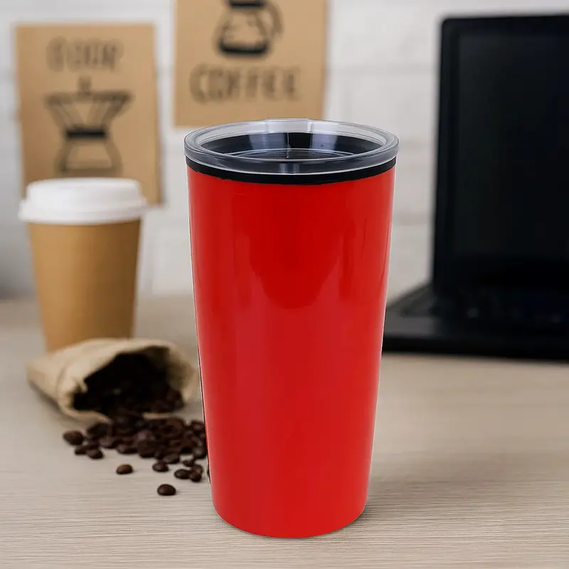 Termo, Color Rojo, 620 Ml 1