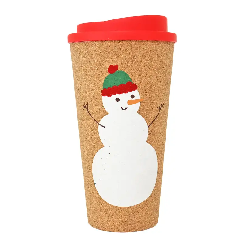 Termo Navideño Para Café, "Joy To The World" 2
