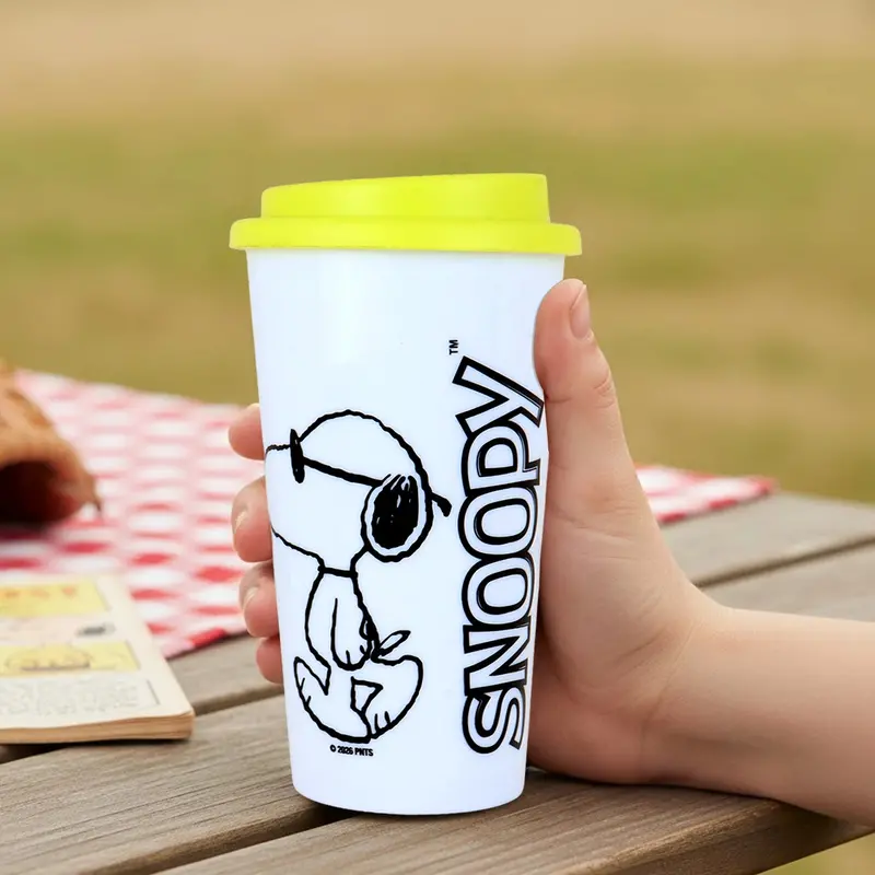 Termo Para Café, Snoopy, Color Blanco 2