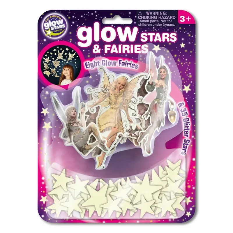 The Original Glowstars Company Glitter Stars & Fairies 1