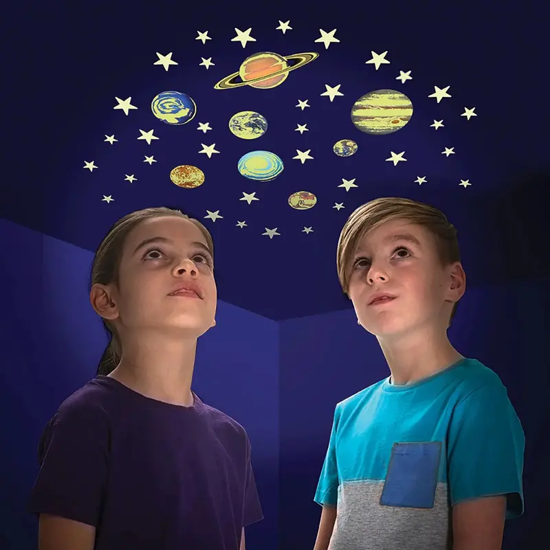 The Original Glowstars Company Glitter Stars & Planets 2