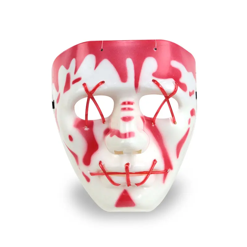 The Purge, Mascara Color Blanco Para Disfraz 2