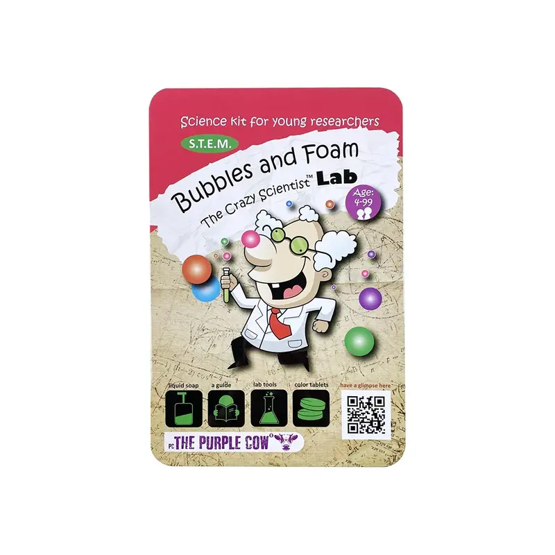 The Purple Cow Crazy Scientist Lab Bubbles & Foam 2