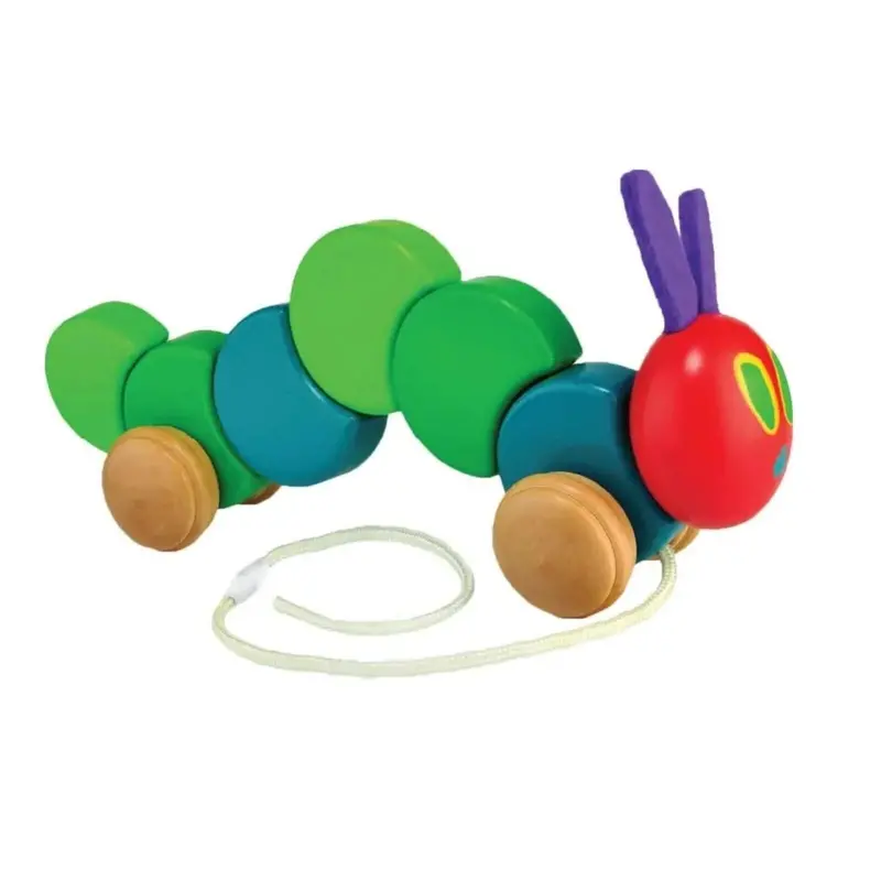 The Very Hungry Caterpillar Wooden Pull Along 1