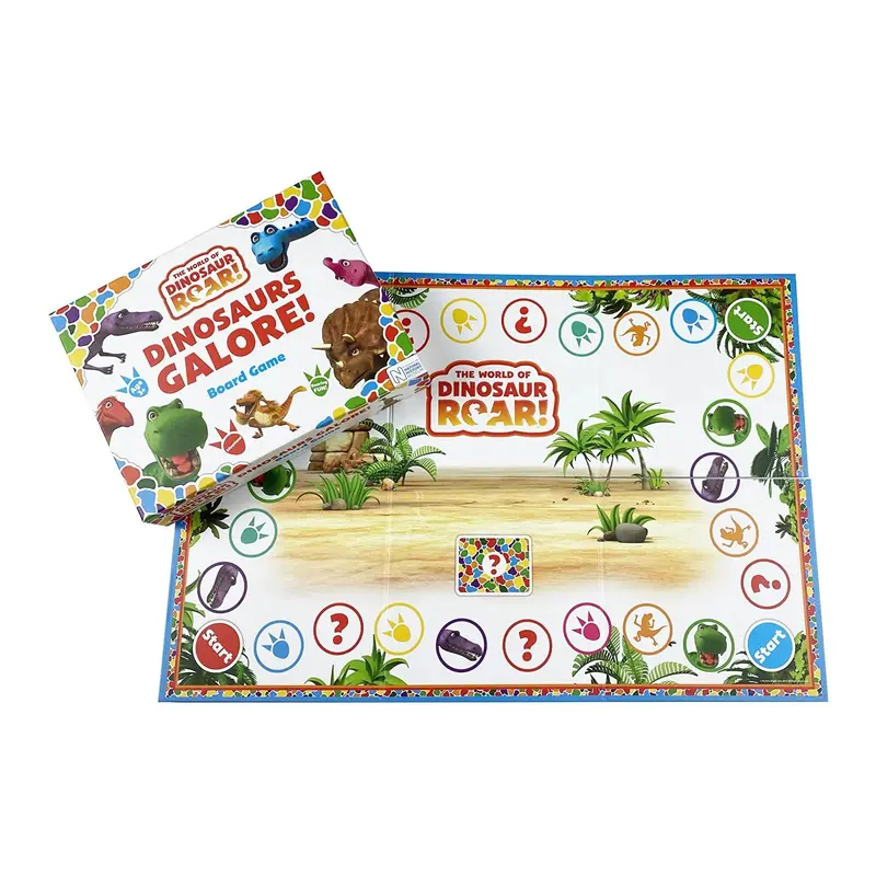 The World Of Dinosaur Roar! Dinosaurs Galore! Board Game 1