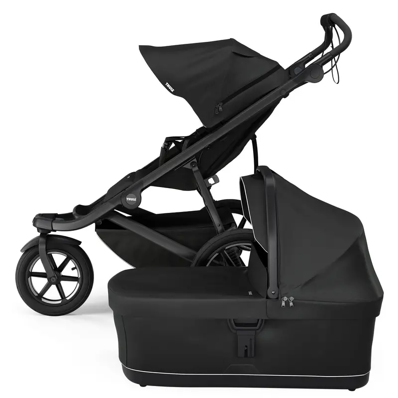 Thule Urban Glide 3 Newborn Bundle In Black 2