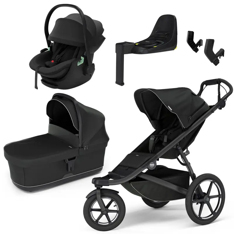 Thule Urban Glide 3 Travel System In Black 1
