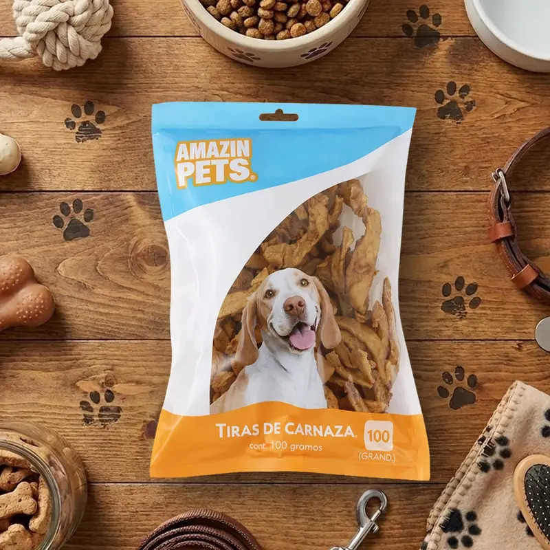 Tiras De Carzana Para Mascota, 100 Gr 1