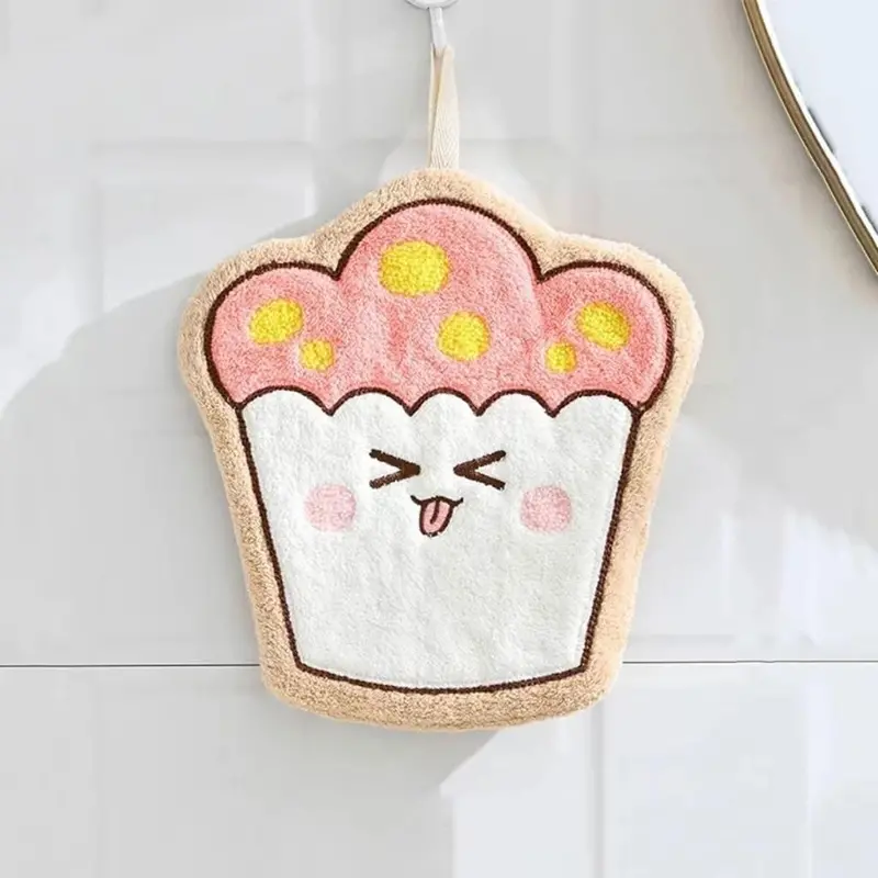 Toalla De Manos Absorbente En Forma De Cupcake 1
