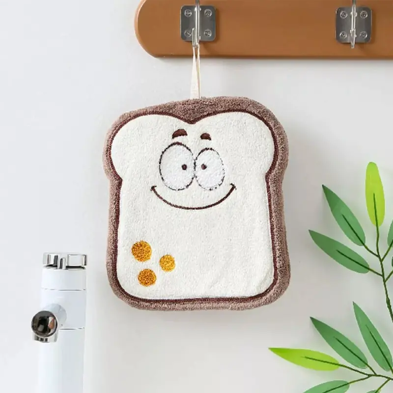 Toalla De Manos Absorbente En Forma De Pan 1