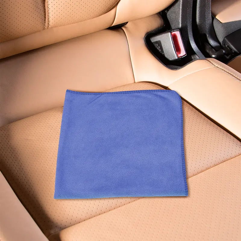 Toalla De Microfibra Color Azul Para Auto, 50X50cm, Tuning1 1