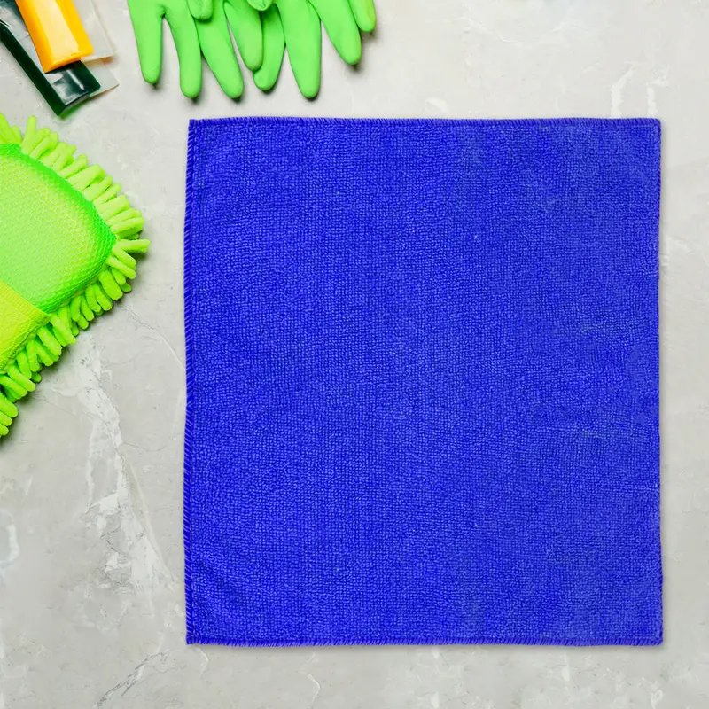Toalla De Microfibra Color Azul Rey Para Auto, Tuning1 1
