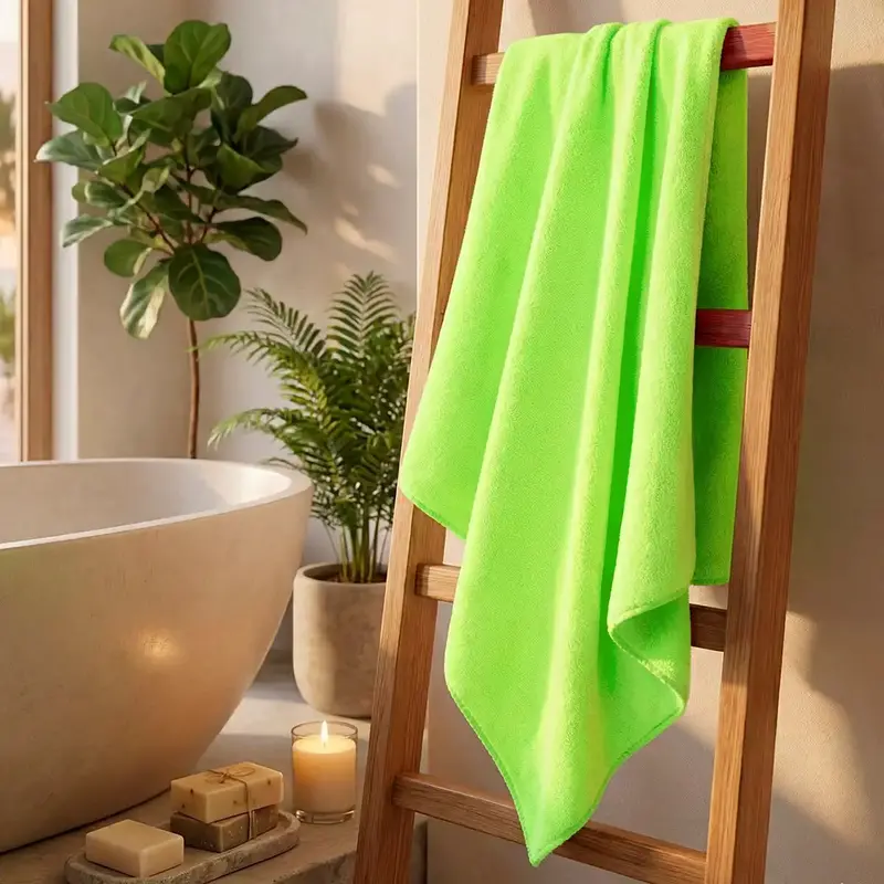Toalla Para Cuerpo, Color Verde 2