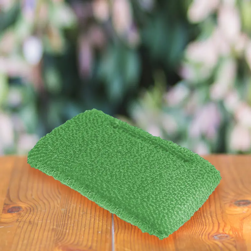 Toalla Rígida Para Baño Y Masaje Color Azul 2