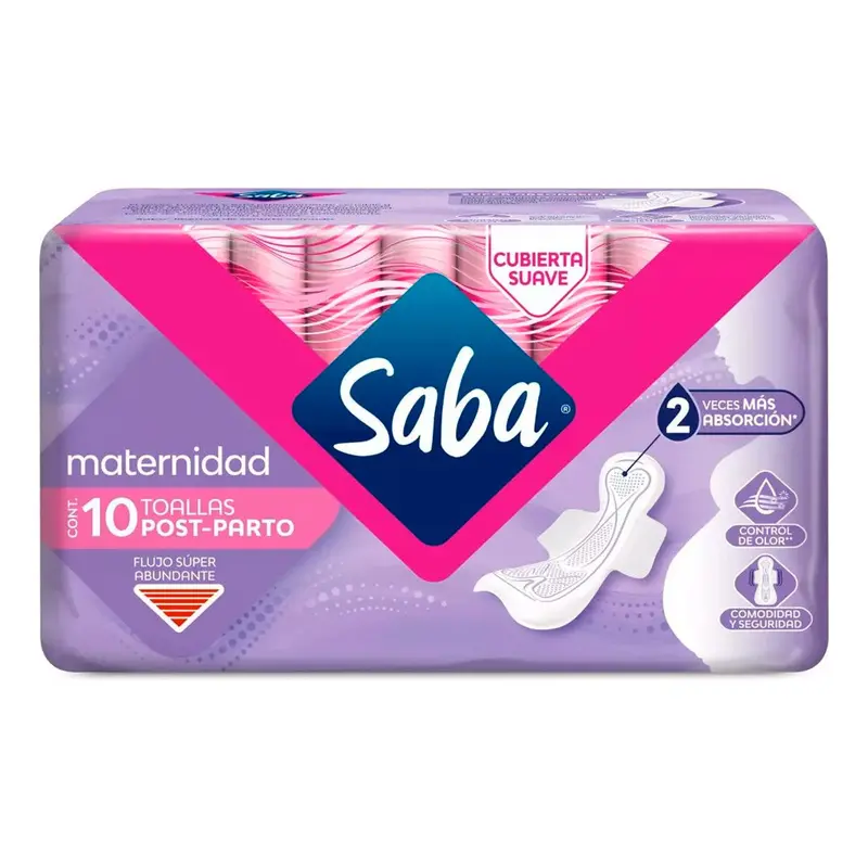 Toallas De Maternidad Post-Parto, Saba, 10Pzas 1