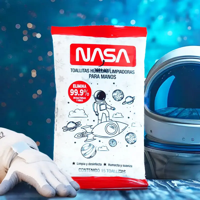 Toallitas Antibacteriales, Nasa 1