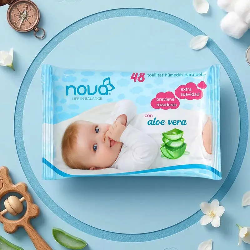 Toallitas Húmedas Para Bebé, Nova 1