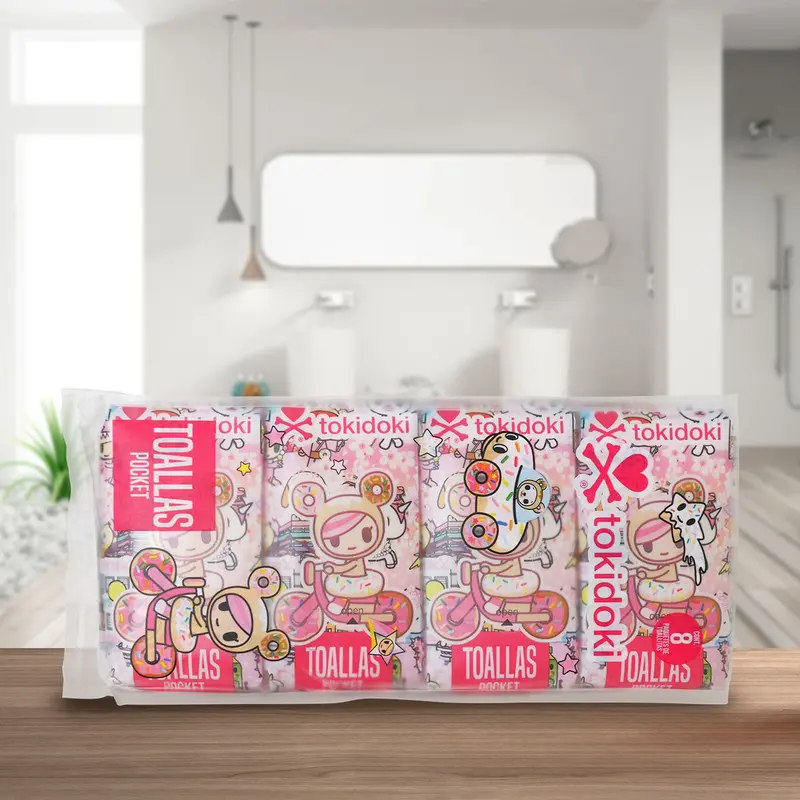 Toallitas Húmedas Tokidoki, Paquete 8 Piezas 1
