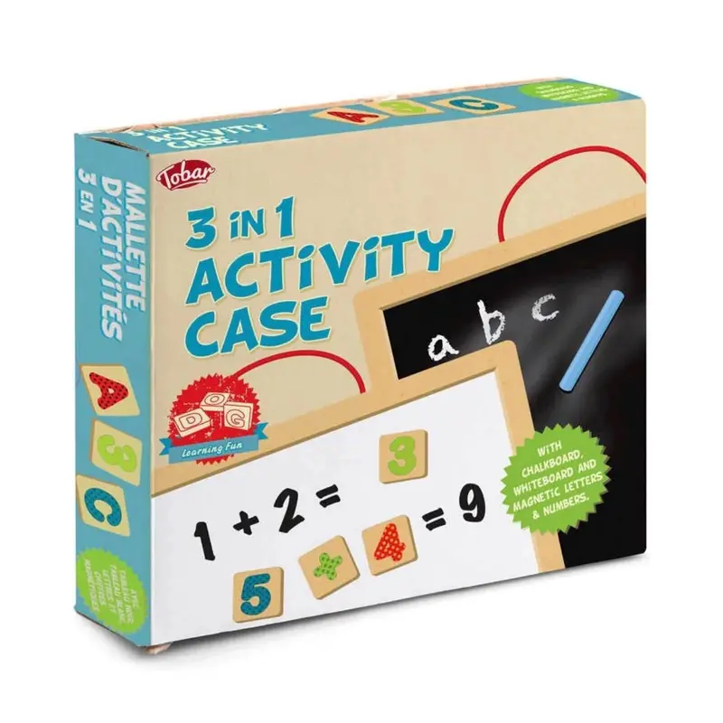 Tobar-Wooden 3-In-1 Activity Case 1