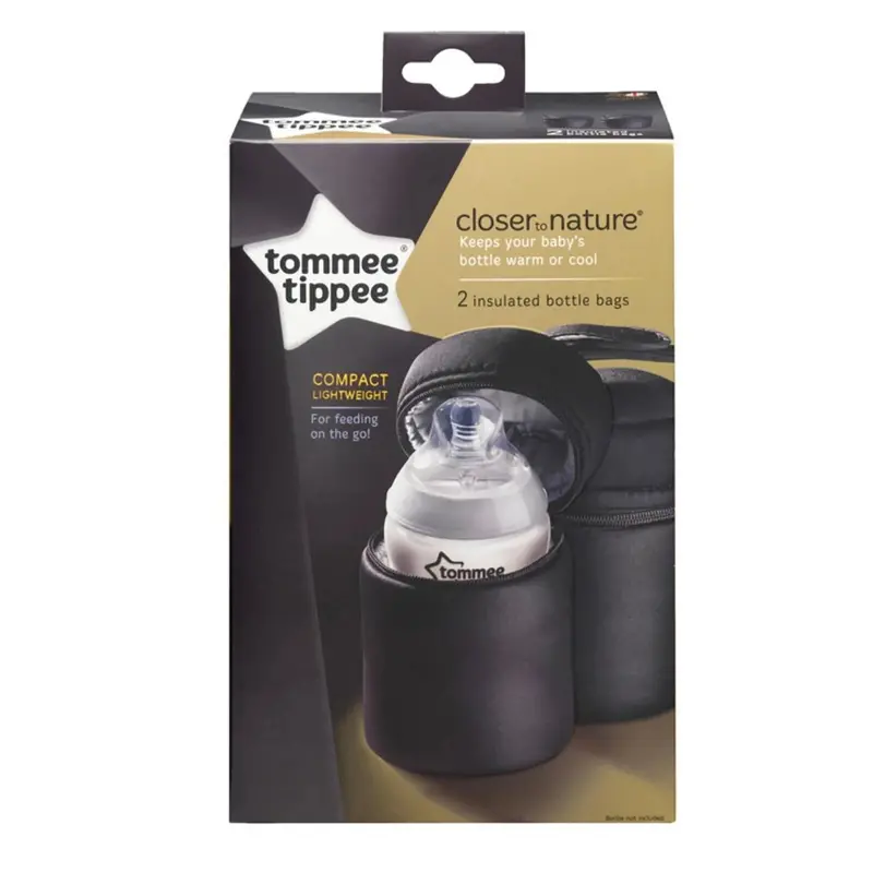 Tommee Tippee Closer To Nature Insulated Bottle Bags Pack Of 2 2