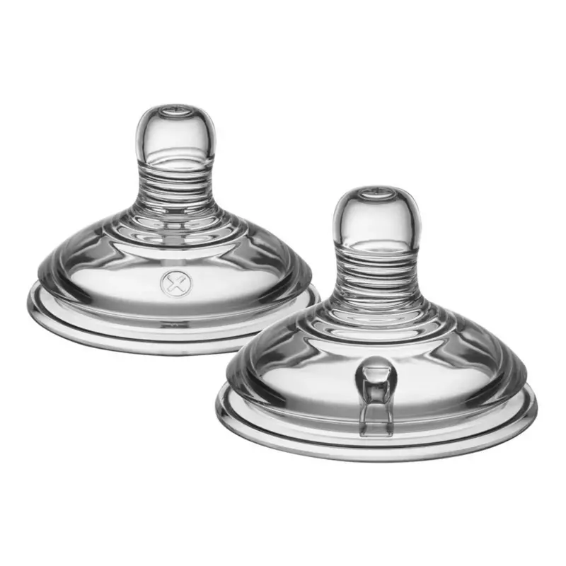 Tommee Tippee Closer To Nature Vari Flow Teat 0+ Months Pack Of 2 2