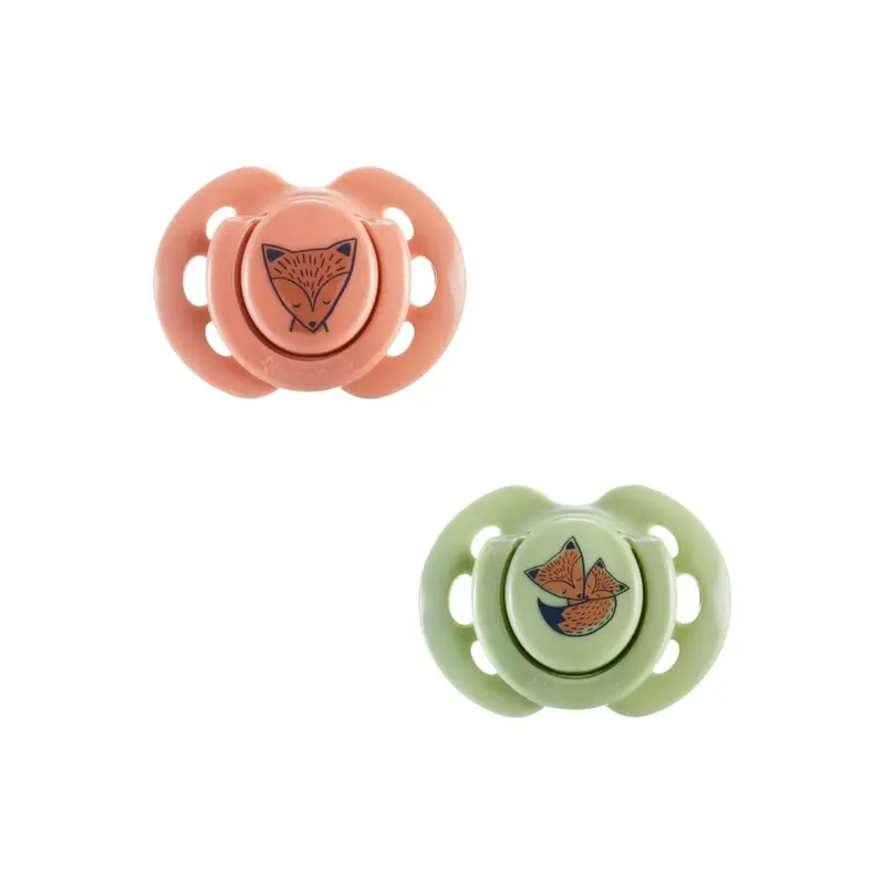 Tommee Tippee Fun Style Soother 0-6 Months Pack Of 2 Assorted 1